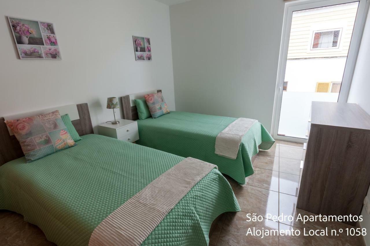 Sao Pedro Apartamentos Horta  Bagian luar foto