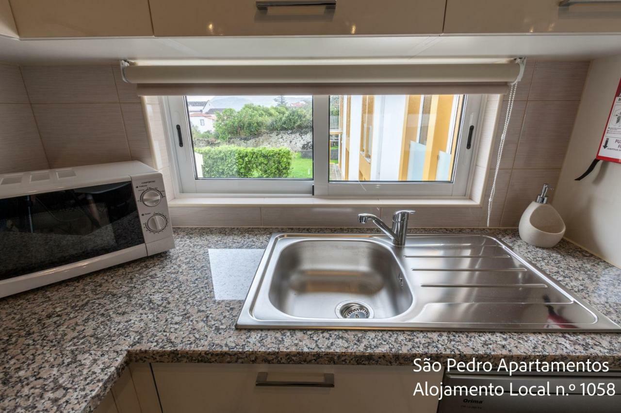 Sao Pedro Apartamentos Horta  Bagian luar foto