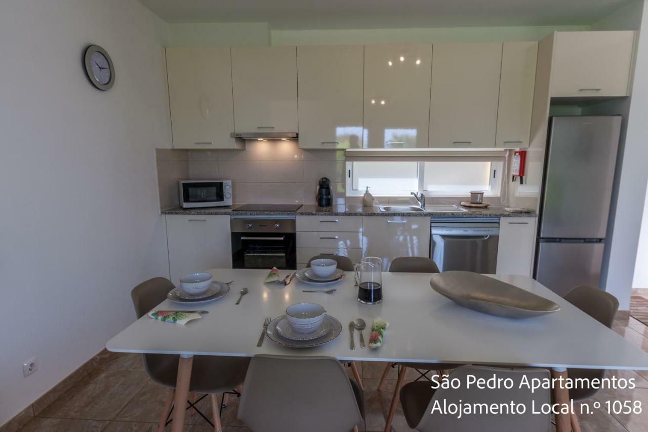 Sao Pedro Apartamentos Horta  Bagian luar foto