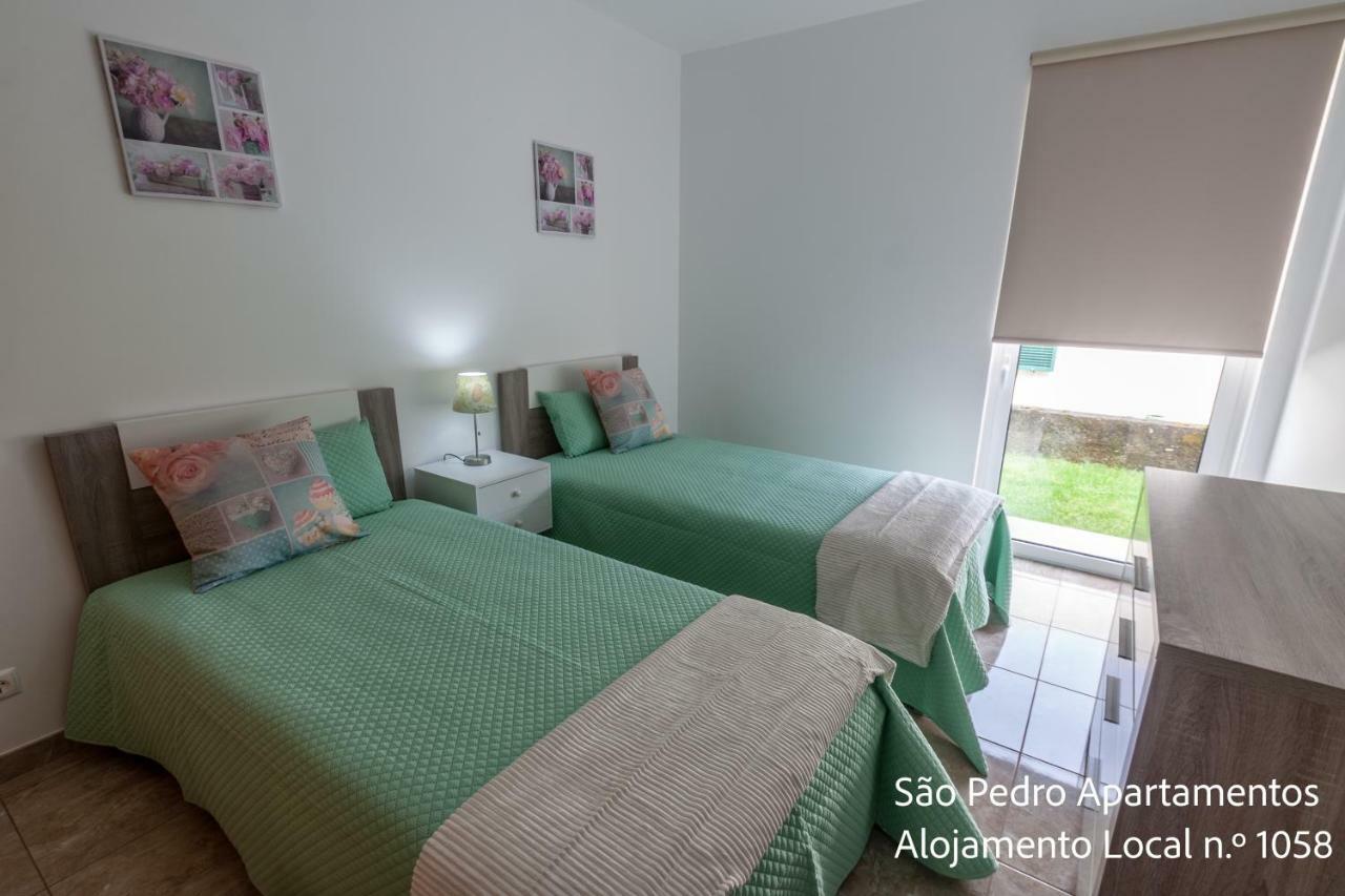 Sao Pedro Apartamentos Horta  Bagian luar foto